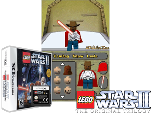 LEGO Star Wars II - The Original Trilogy (Europe) (En,Fr,De,Es,It,Da) Cover